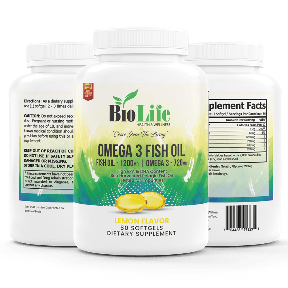 Omega 3 Fish Oil - Biolife