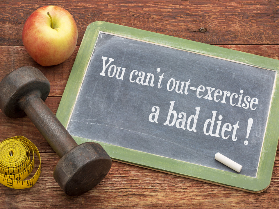 Stop Eating Fatty Foods! You can't Out-Exercise a Bad Diet