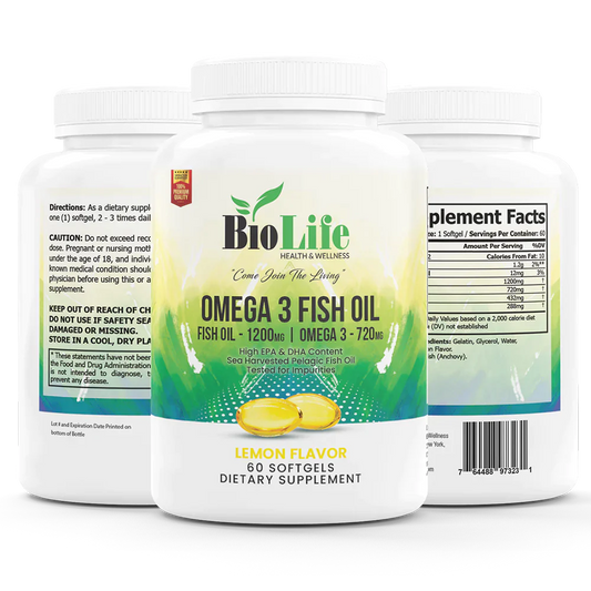 The Amazing Benefits of Omega-3 Fish Oil: Why You Should Consider It - Biolife