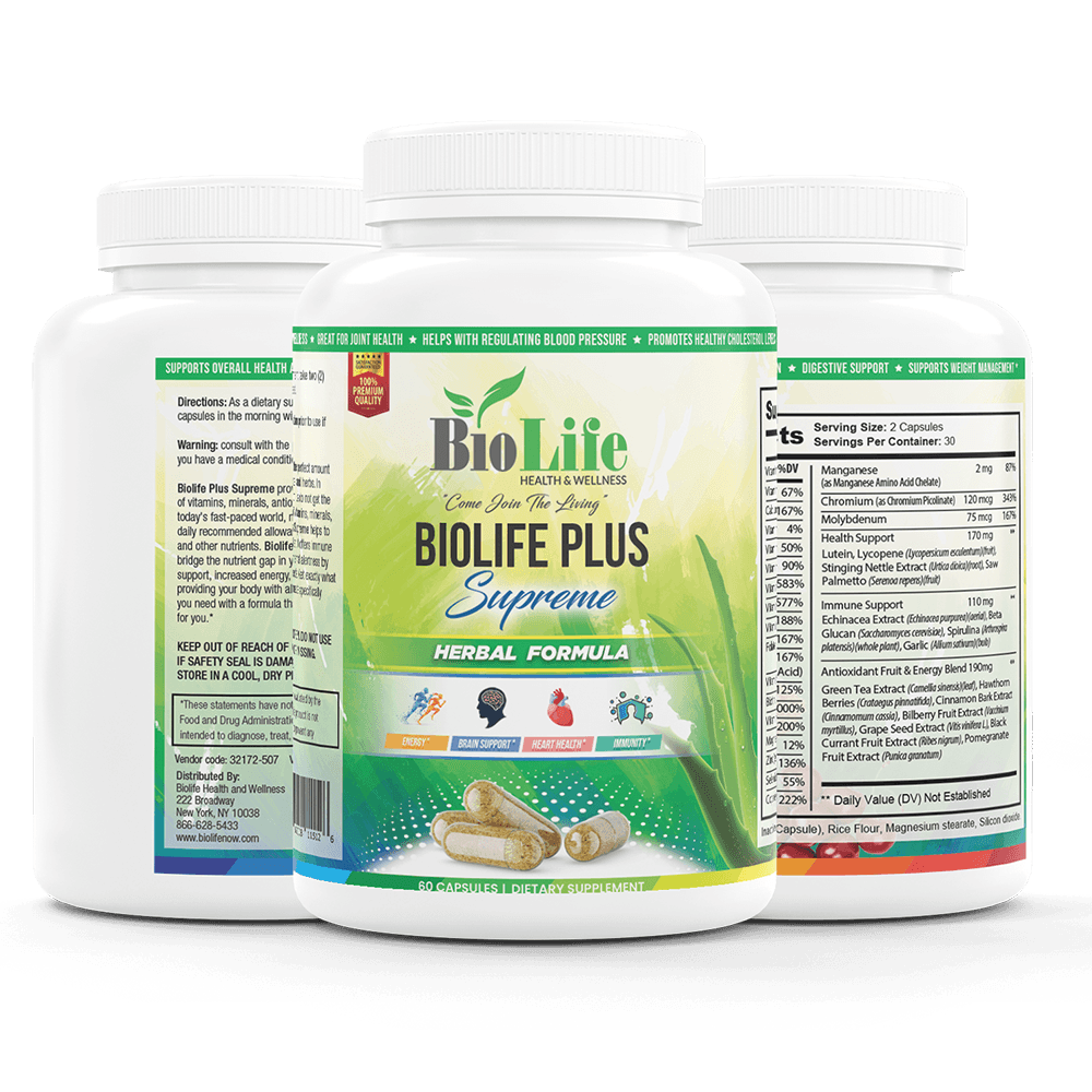 Biolife Plus Supreme Capsules - Biolife