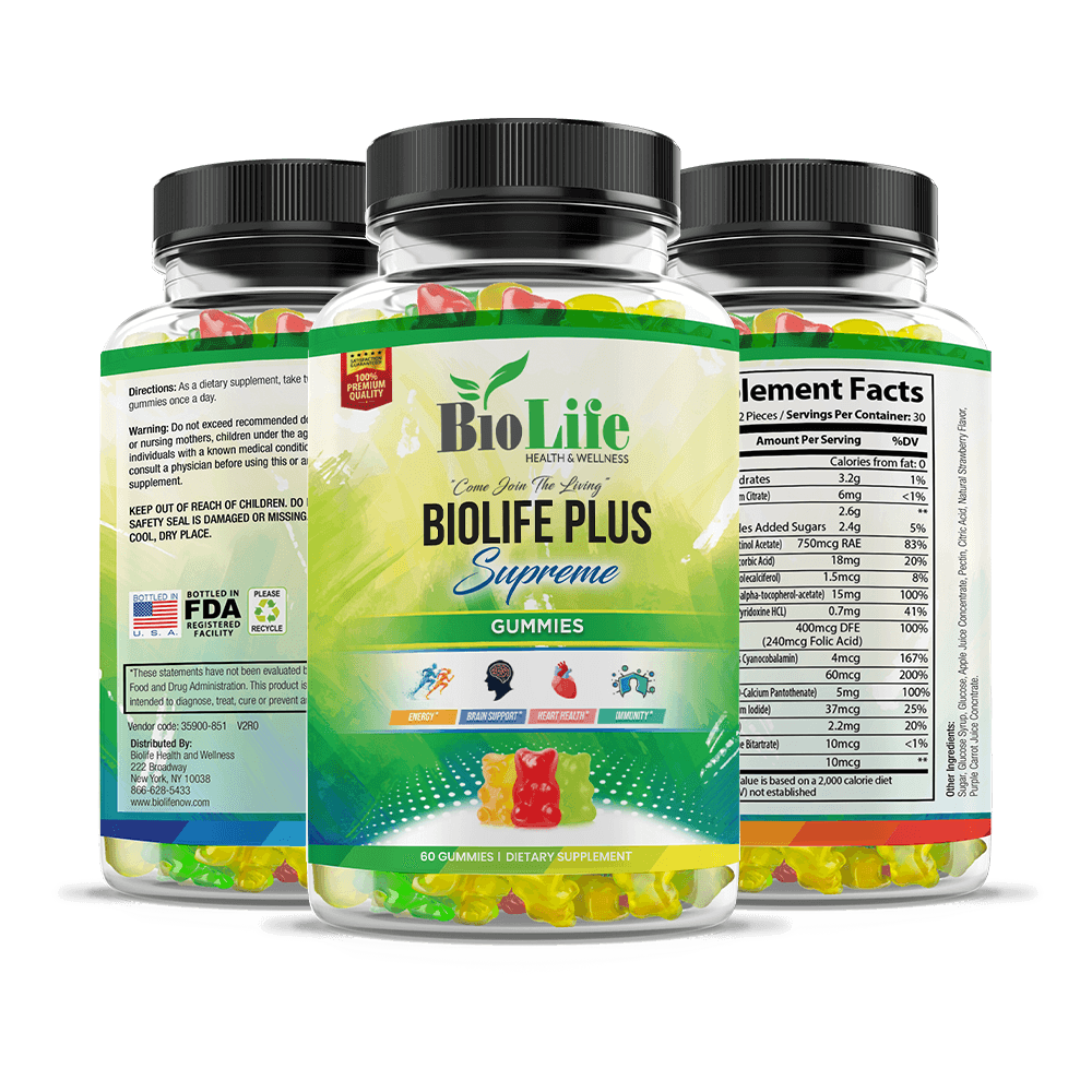 Biolife Plus Supreme Gummies - Biolife