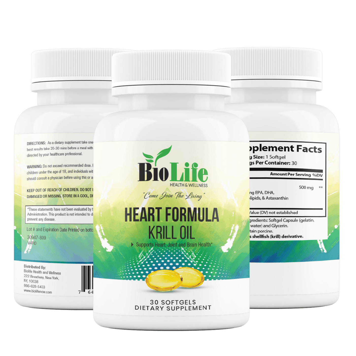 Heart Formula - Krill Oil - Biolife