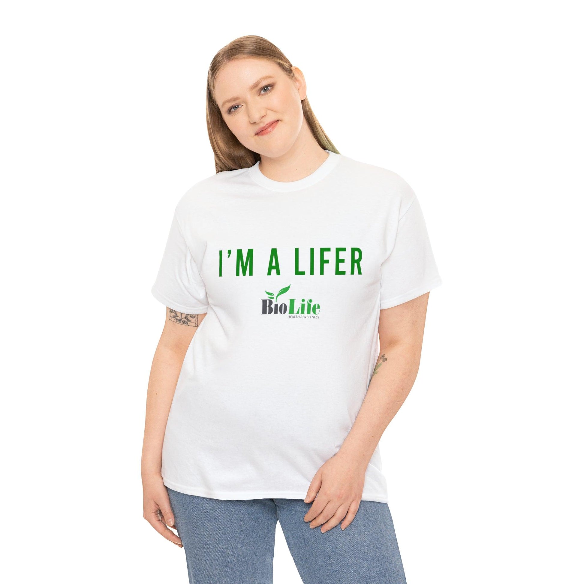 I'm a Lifer Heavy Cotton Tee - Biolife