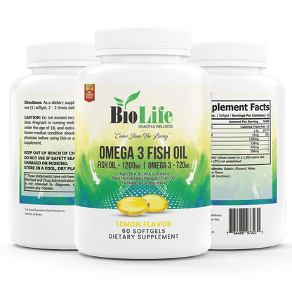 Omega 3 Fish Oil - Biolife