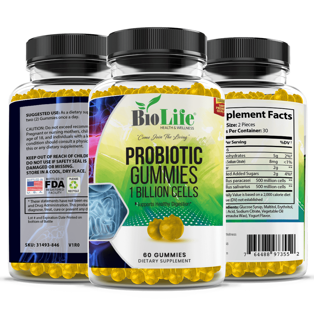Probiotic Gummies 1 billion CFU - Biolife