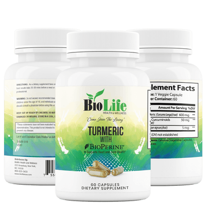 Turmeric with BioPerine - Biolife